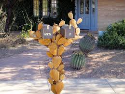 Prickly Pear Cactus Mailbox